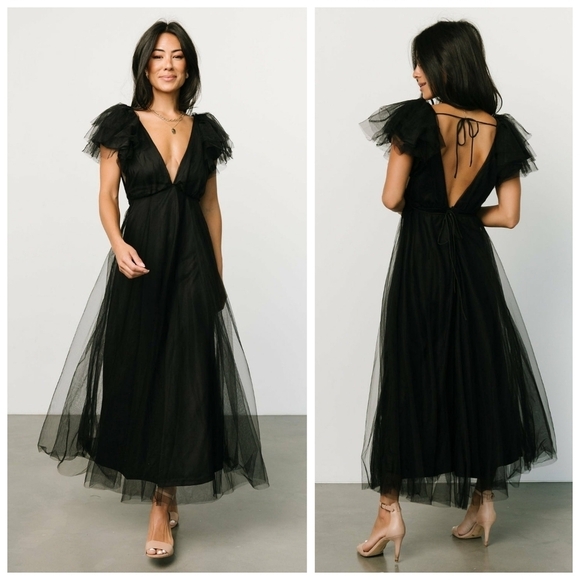 Baltic Born Dresses & Skirts - Baltic Born Black Annabella Tulle Dress